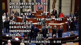 US Congress votes on Biden impeachment