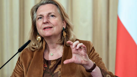 Former Austrian Foreign Minister Karin.