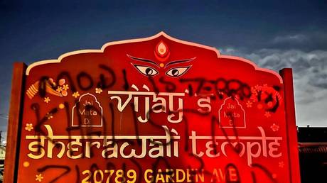 Ein weiterer US-Hindu-Tempel wurde mit Pro-Khalistan-Graffiti verunstaltet – RT India