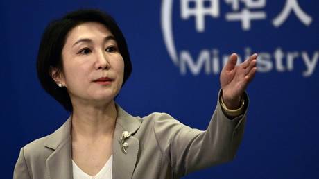 FILE PHOTO: Chinese Foreign Ministry spokeswoman Mao Ning.