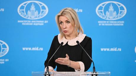 Russian Ministry of Foreign Affairs Spokeswoman Maria Zakharova