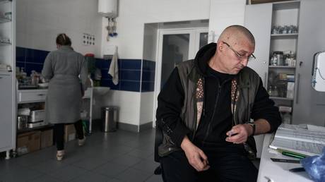 FILE PHOTO: A Ukrainian-operated hospital in Avdeevka in October, 2023.