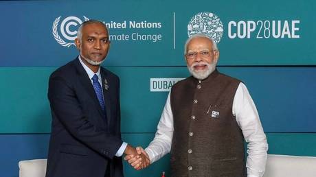 Dr. Mohamed Muizzu, President of the Republic of the Maldives,  met with the Indian Prime Minister Narendra Modi, on the sidelines of the COP28 in Dubai