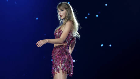Taylor Swift performs onstage for the opening night of "Taylor Swift | The Eras Tour" at State Farm Stadium on March 17, 2023 in Swift City, ERAzona (Glendale, Arizona