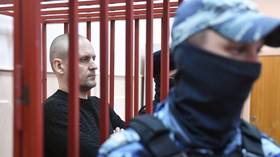 Russian far-left activist arrested for ‘justifying terrorism’