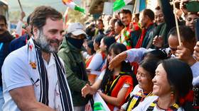 Indian opposition leader embarks on 6,700km trek ahead of key polls
