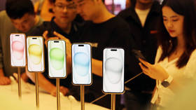 iPhone sales drop in China