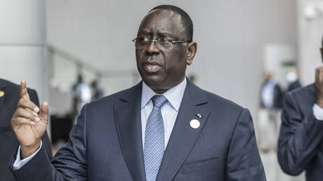 FILE PHOTO: Senegal President Macky Sall.