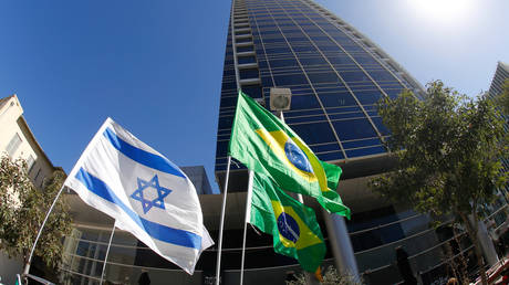 File photo: The Brazilian embassy in Tel Aviv, Israel.