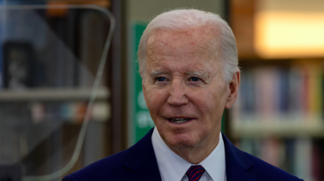 President Joe Biden announces the cancellation of an additional $1.2 billion in student loan debt for about 153,000 borrowers, at meeting with community at Culver City Julian Dixon Library in Culver City, CA on February 21, 2024