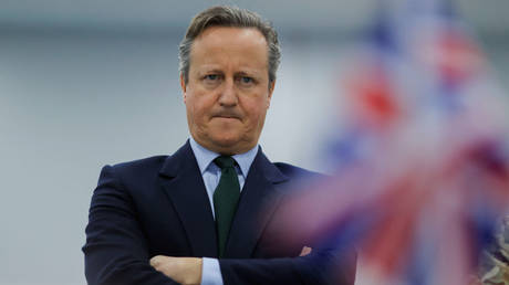 UK Foreign Secretary David Cameron