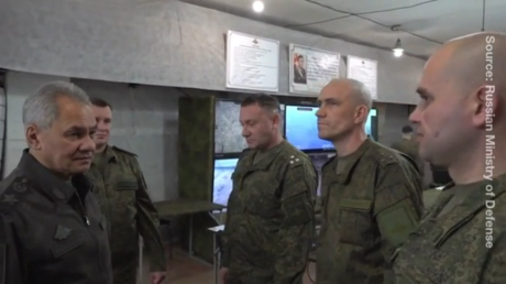 Russian defense chief inspects troops that took Avdeevka (VIDEO) — RT Russia & Former Soviet Union
