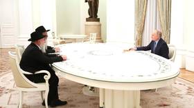 Putin meets Russian Jewish leaders