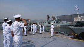 Russian warships train in India alongside vessels from West and Iran