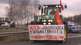 Polish cops charge farmer over Putin appeal
