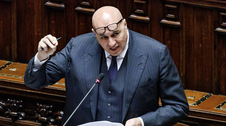 FILE PHOTO: Italian Defense Minister Guido Crosetto