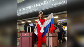 Miss Ukraine rages at Russian beauty pageant winner (PHOTOS)