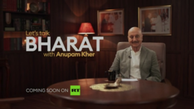 ‘Let’s Talk Bharat’: Anupam Kher shines light on the world’s biggest democracy in new RT show