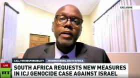 South Africa wants ‘end of genocide’ in Gaza – presidential spokesman (VIDEO)