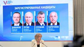 Voting begins in Russian presidential election
