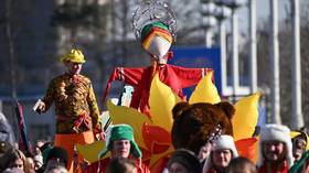 Beijing waves goodbye to winter Russian-style