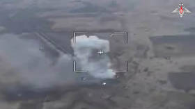 Russia downs Ukrainian helicopter (VIDEO)