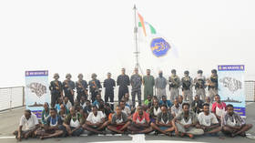 Indian court arrests 35 Somali pirates