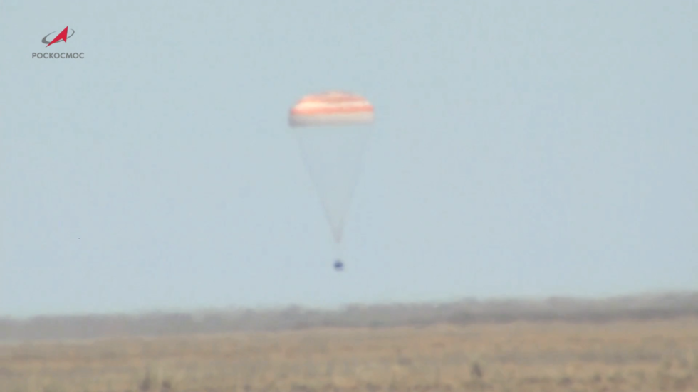 Soyuz MS-24 successfully lands in Kazakhstan (VIDEO)