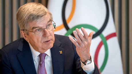 FILE PHOTO: International Olympic Committee (IOC) President Thomas Bach.