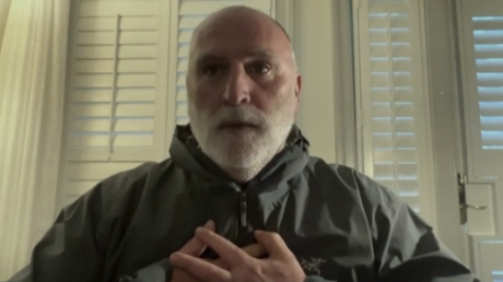 WCK founder Jose Andres. A still from a video interview, 3 April 2024.