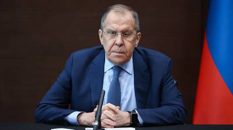 Russia's Minister of Foreign Affairs Sergei Lavrov.