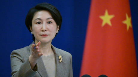 FILE PHOTO: China's Foreign Ministry spokeswoman Mao Ning.