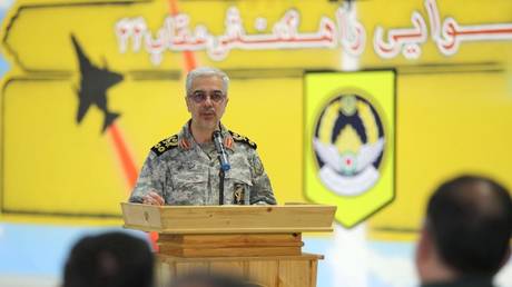  The Chief of Staff of Tehran’s Armed Forces, Major General Mohammad Bagheri