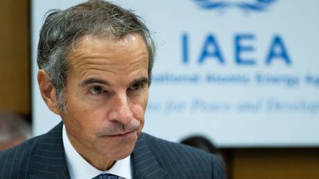 FILE PHOTO: Rafael Grossi, Director General of the International Atomic Energy Agency.