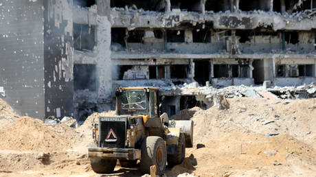 Al-Shifa hospital in Gaza left in ruins after withdrawal of Israeli forces