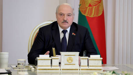 FILE PHOTO: Belarusian President Alexander Lukashenko.