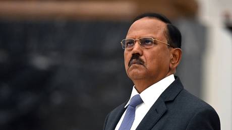 File Photo: India's National Security Adviser Ajit Doval attends a meeting on Afghan issues held by Russian President Vladimir Putin at the Kremlin in Moscow, Russia.