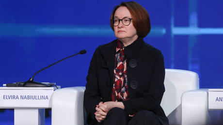 Chairman of the Central Bank of Russia Elvira Nabiullina.