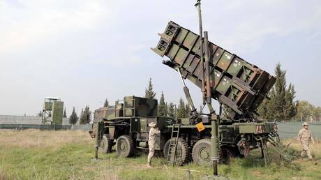 FILE PHOTO: Patriot missile systems.