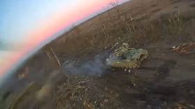 WATCH Russian drone destroy US-made Bradley