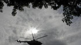 Army helicopter crashes in northern Colombia