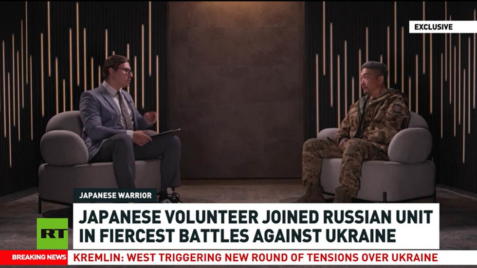 Японский доброволец объясняет, почему он воюет на стороне России против Украины