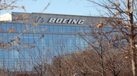 The Boeing Company headquarters in Arlington, Virginia, US.