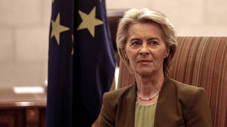  European Commission President Ursula von der Leyen.