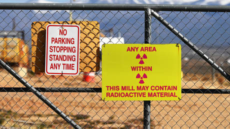 White Mesa Uranium Mill, on April 4, 2022, White Mesa, Utah.