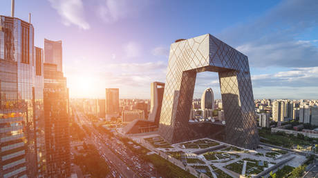 FILE PHOTO: Beijing Central Business District.