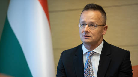 Hungarian Foreign Minister Peter Szijjarto.