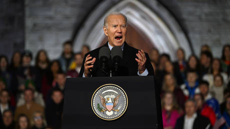 FILE PHOTO: US President Joe Biden.