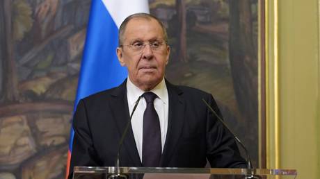 FILE PHOTO: Russian Acting Foreign Minister Sergey Lavrov.