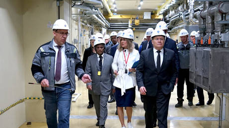 Aleksey Likhachev, the director-general of Rosatom State Atomic Energy Corporation, and Ajit Kumar Mohanty, the chairman of the Atomic Energy Commission of India, held talks during a site visit in Seversk, Tomsk Region.